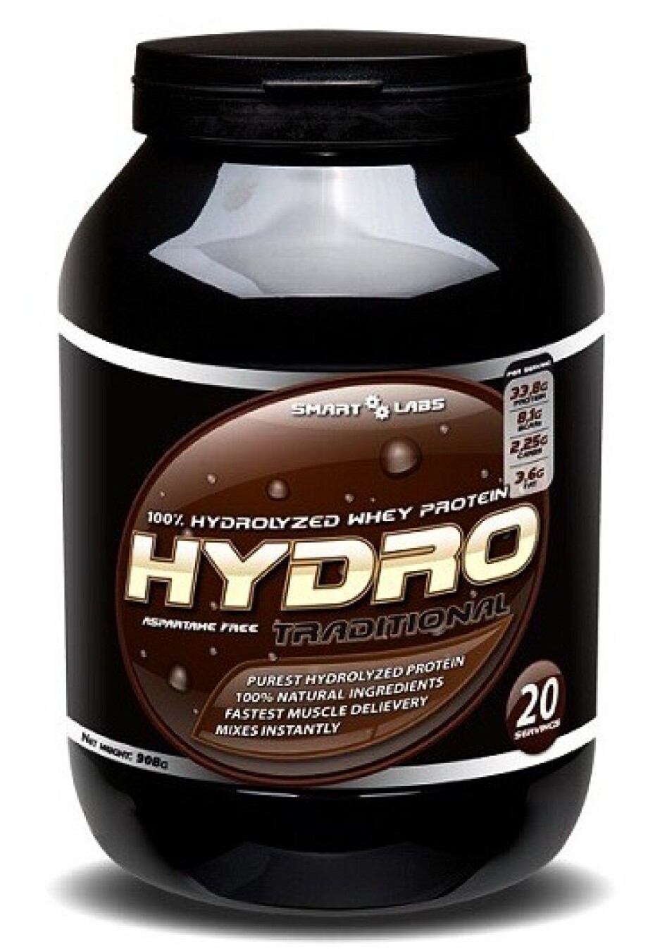 Smartlabs Hydro Traditional 908 g hořká čokoláda - main (0)