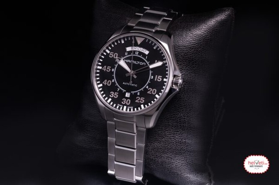 Hamilton Khaki Aviation Pilot Day Date Auto H64615135 - main (4)