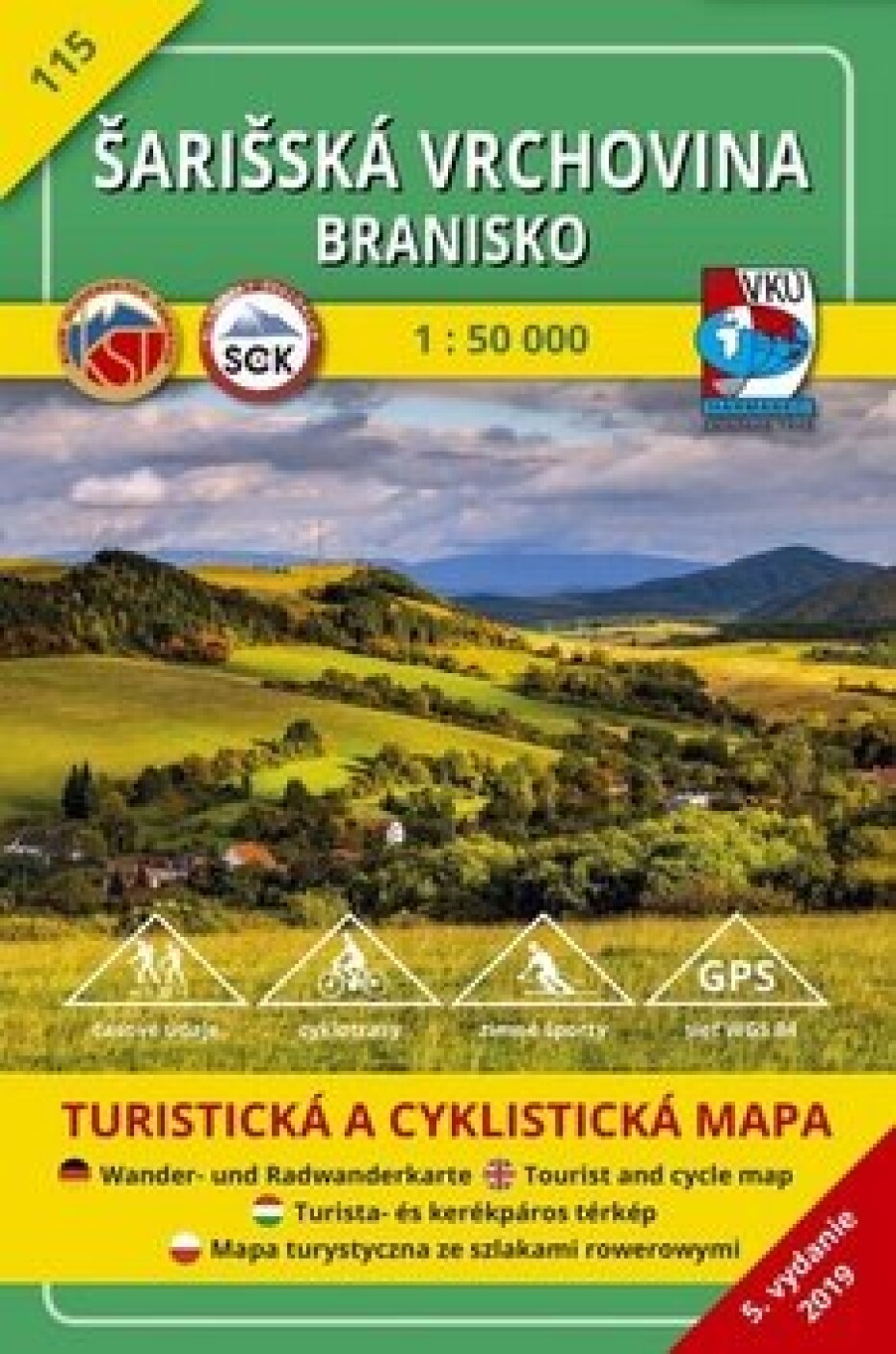 Šarišská vrchovina Branisko 1:50 000 - main (0)