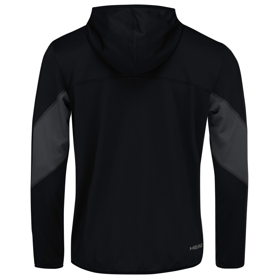 Pánská mikina Head  Club 22 Tech Hoodie Men Black M - main (1)