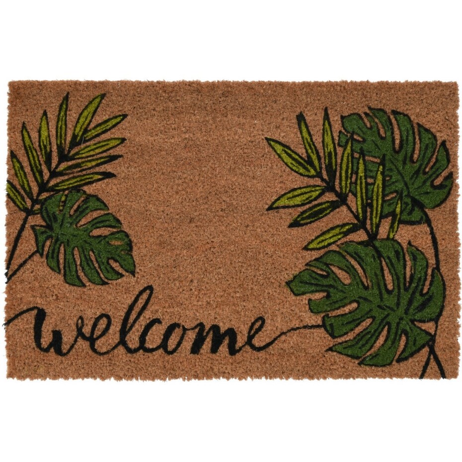 Kokosová rohožka Welcome Větvičky, 39 x 59 cm - main (0)