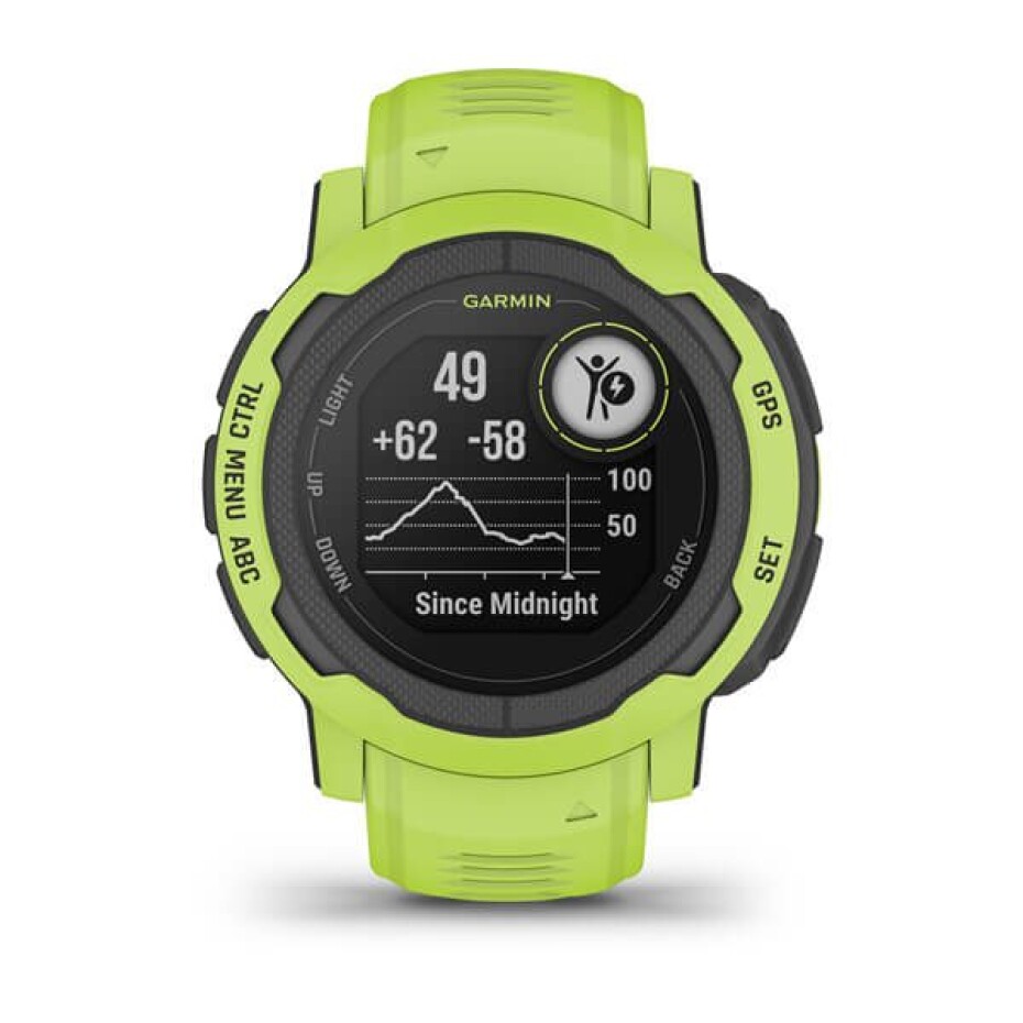 Garmin Instinct® 2 Electric Lime 010-02626-01 - main (8)