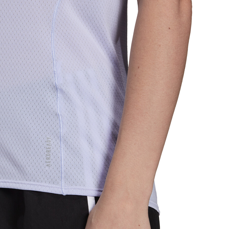 Dámské tričko adidas  Runner Tee Violet Tone M - main (1)