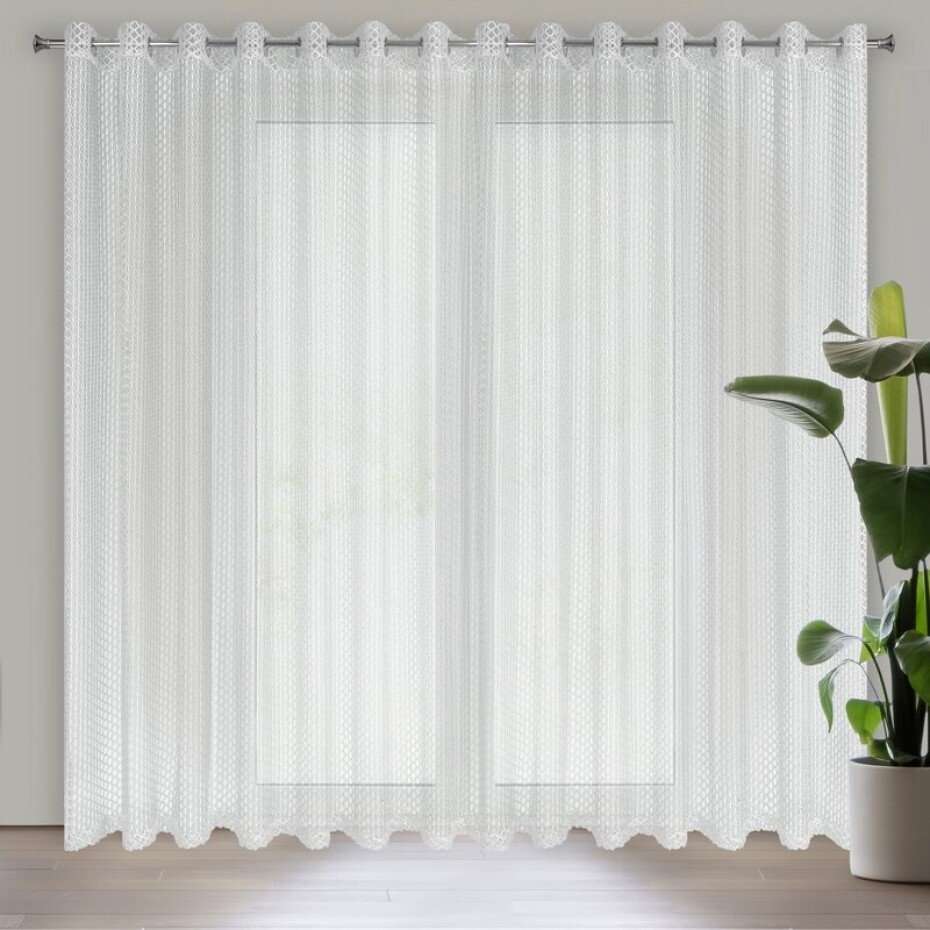 ArtFir Záclona AIDEN K | bílá 300 x 250 cm - main (0)