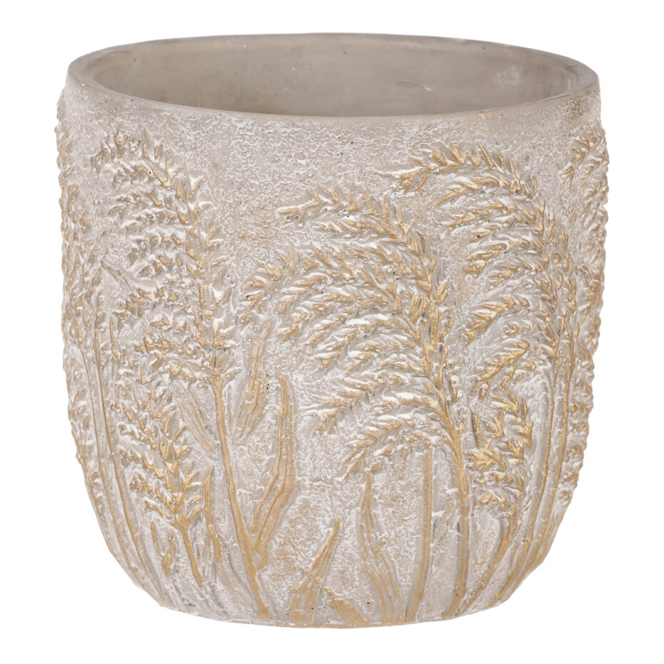 Obal na květiny Gramen, 15 x 15 x 15 cm, beton - main (1)