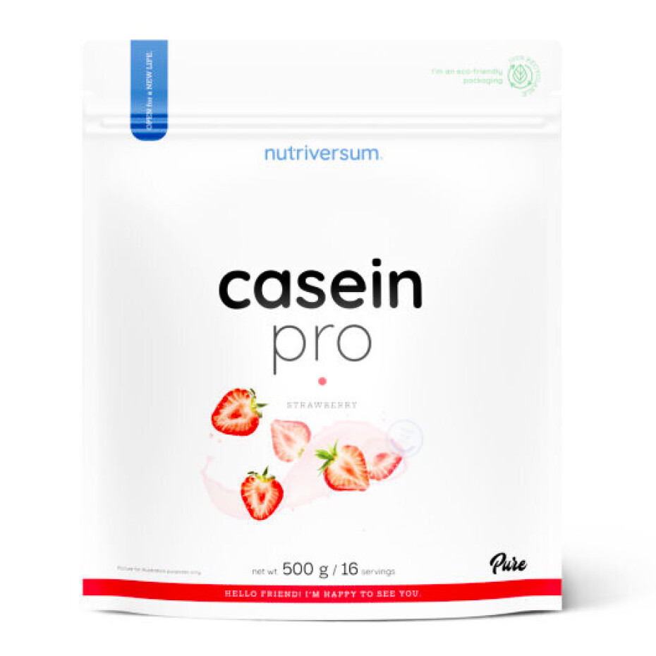 Nutriversum Casein Pro 500 g jahoda - main (3)