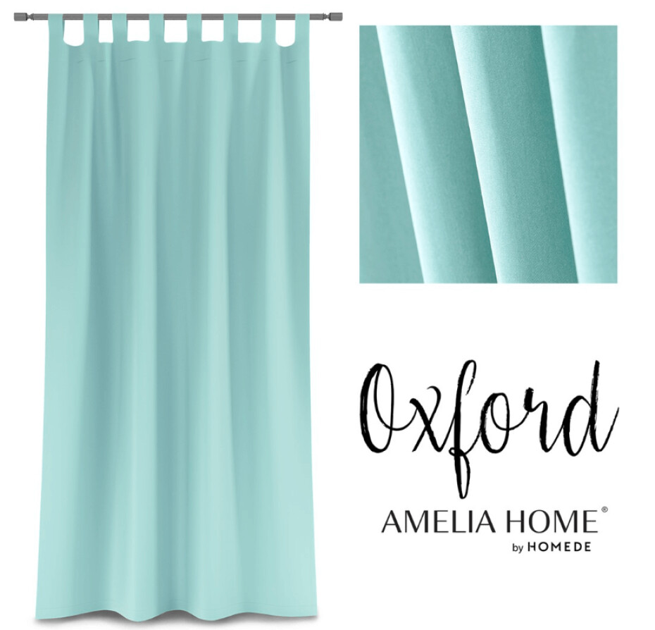 ArtFlhf Zatemňující závěs OXFORD TAB PU | 140 x 250 cm Barva: Červená - main (10)