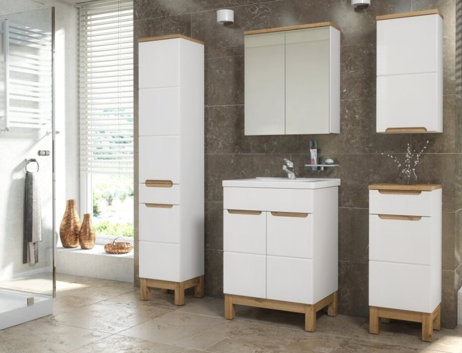 ArtCom Keramické umyvadlo CFP 9060 | bílý lesk 60 cm - main (3)
