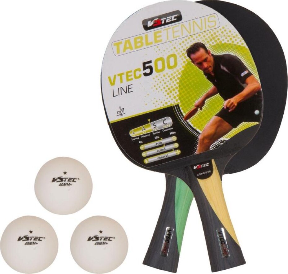 V3tec Sada pálek na stolní tenis V3 Tec Vtec 500 + míčky - main (0)
