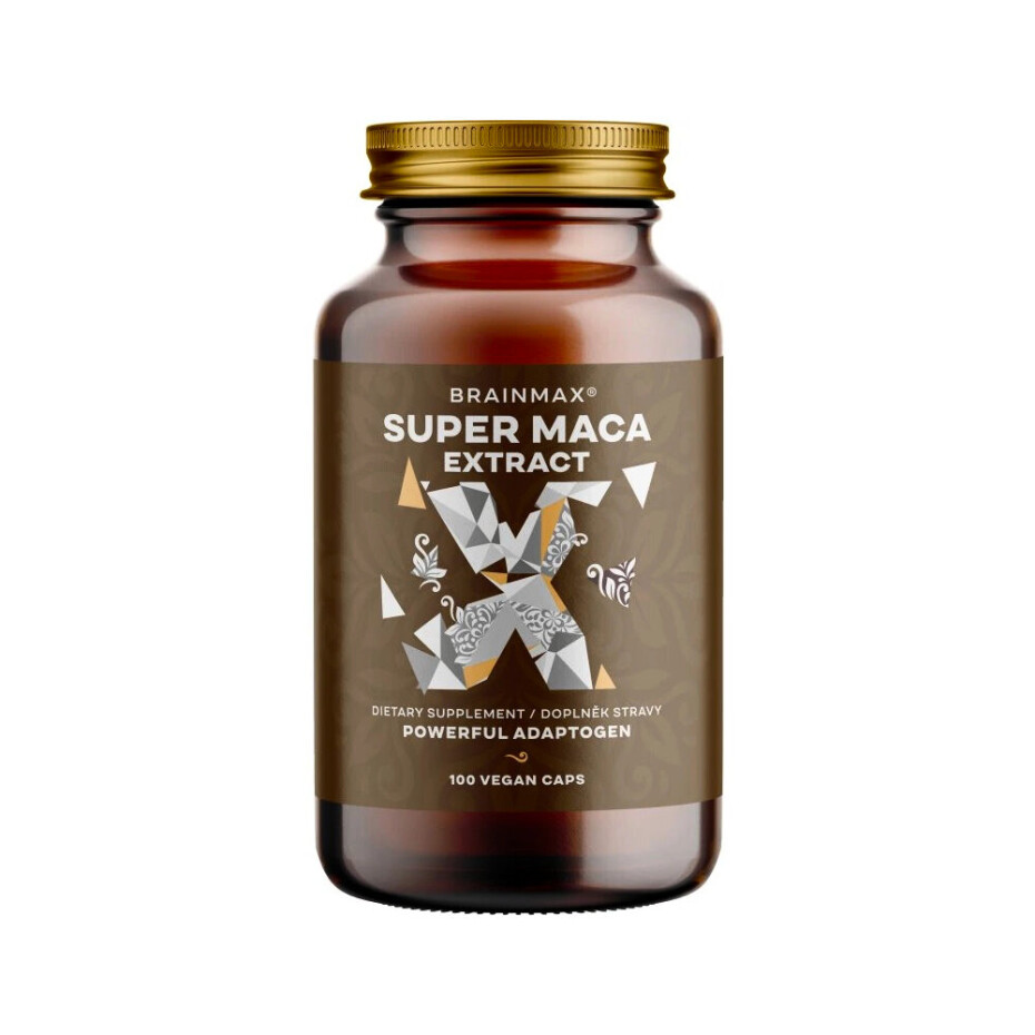 BrainMax Super Maca extrakt 100 kapslí - main (0)