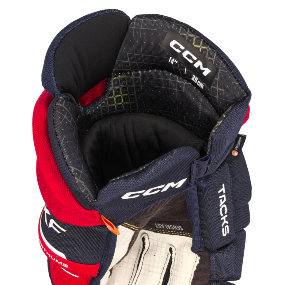 Hokejové rukavice CCM Tacks XF Navy/Red/White Senior 13 palců - main (3)