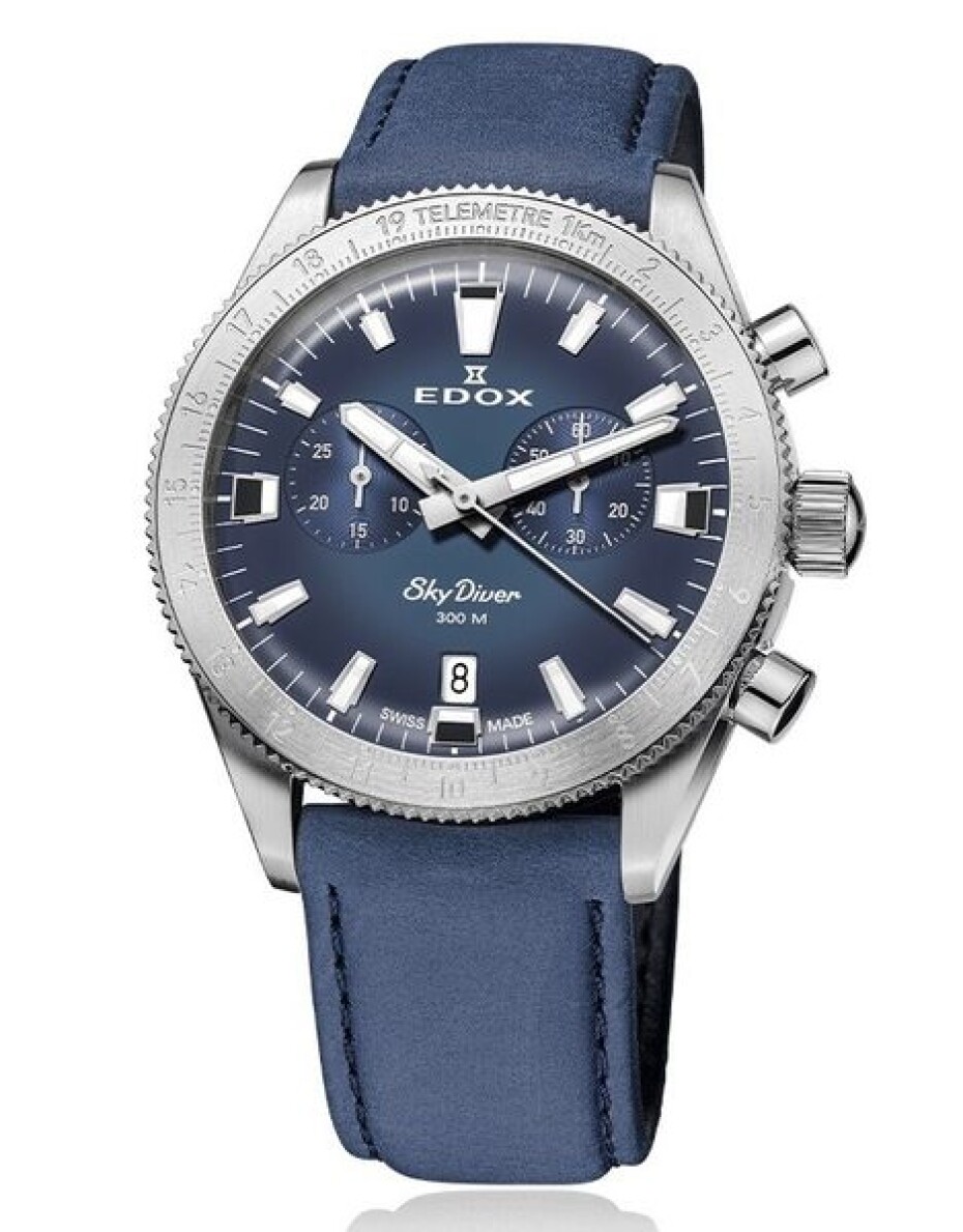 EDOX Skydiver Chronograph Quartz 10116-3-BUIDN Limited Edition - main (1)