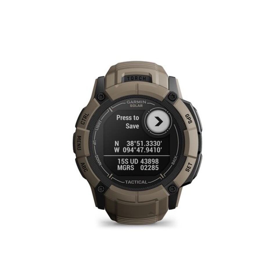 Garmin Instinct® 2X Solar – Tactical Edition/ Coyote Tan 010-02805-02 - main (2)