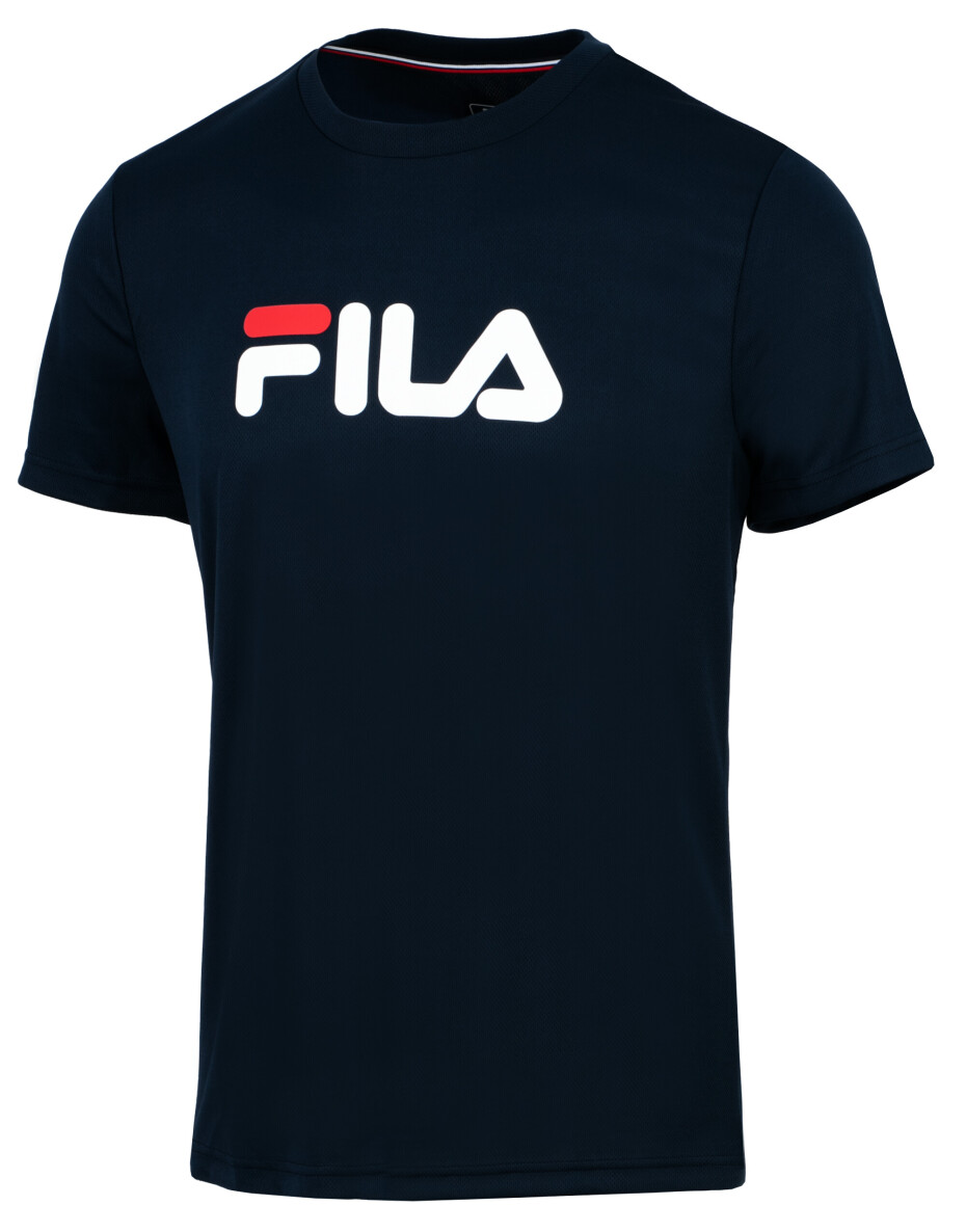 Pánské tričko Fila  T-Shirt Logo Navy M - main (0)