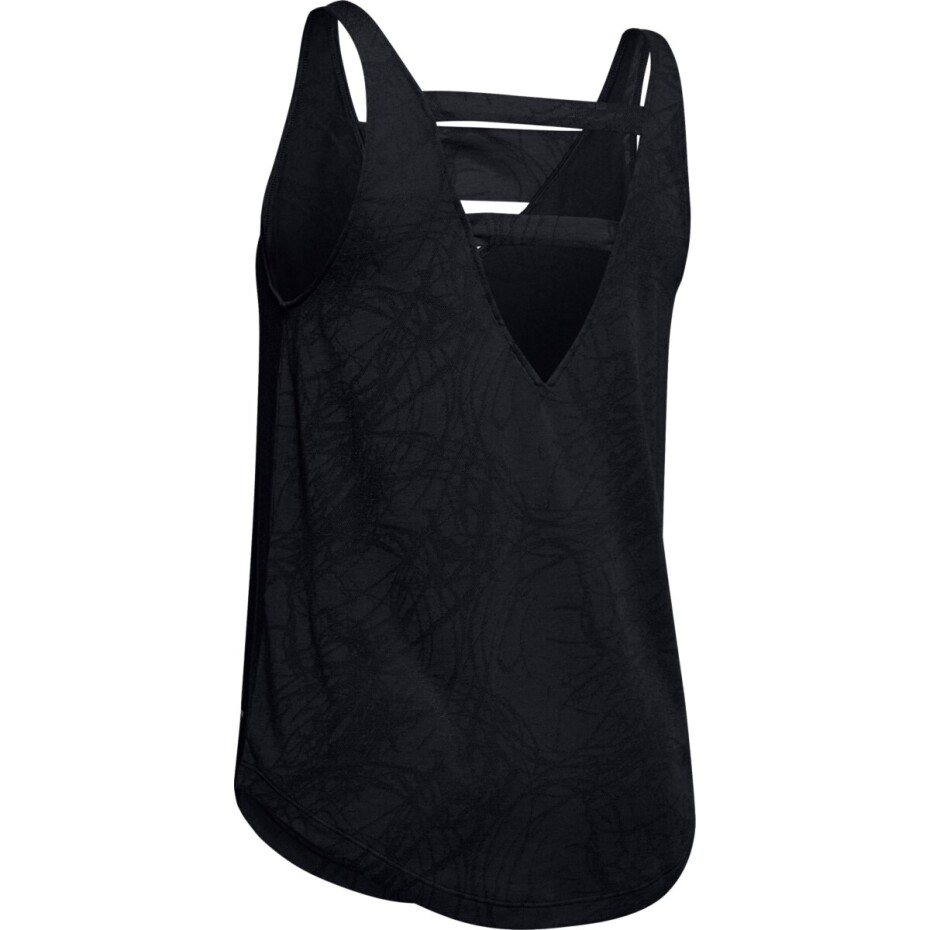 Dámské tílko Under Armour  Perpetual Tank Jacquart-BLK M - main (1)
