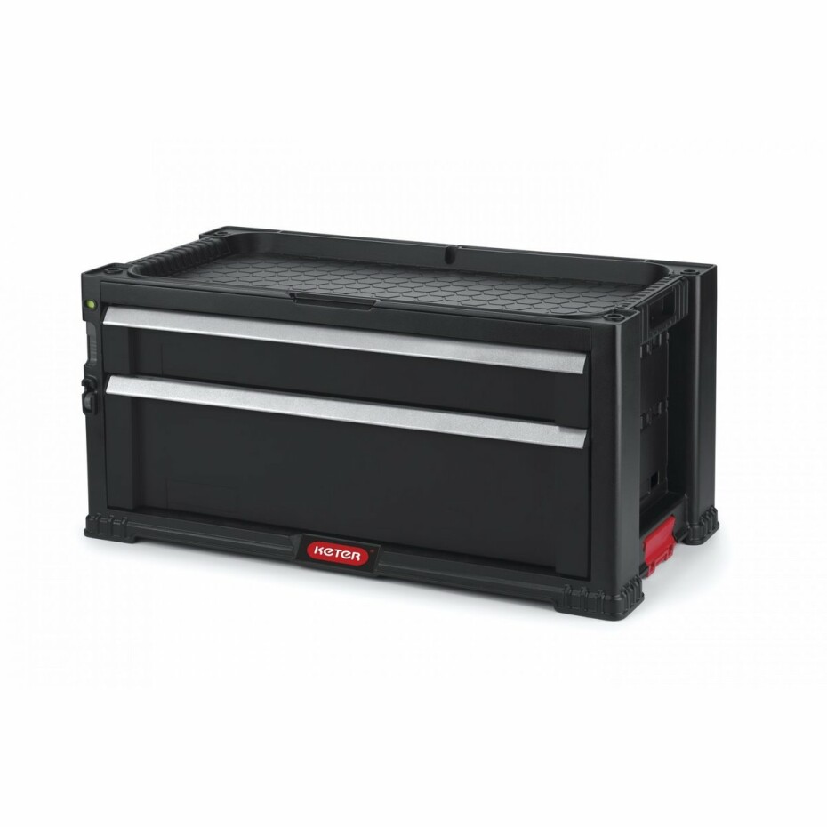 KETER box na nářadí 2 zásuvky černý 17199303 - main (0)