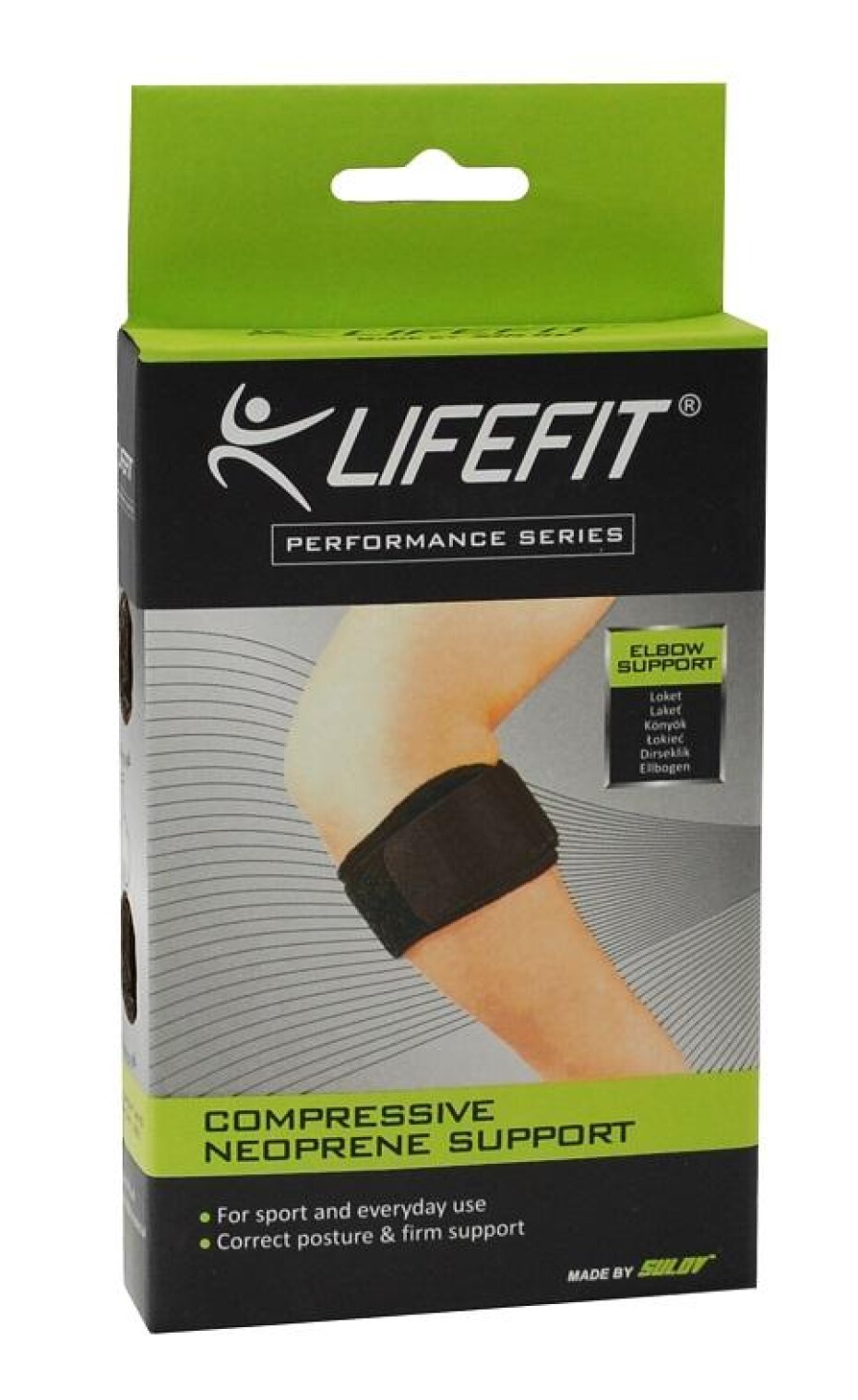 Lifefit Neoprenová Bandáž BN701 Epikondylární-Tenisový loket - main (0)