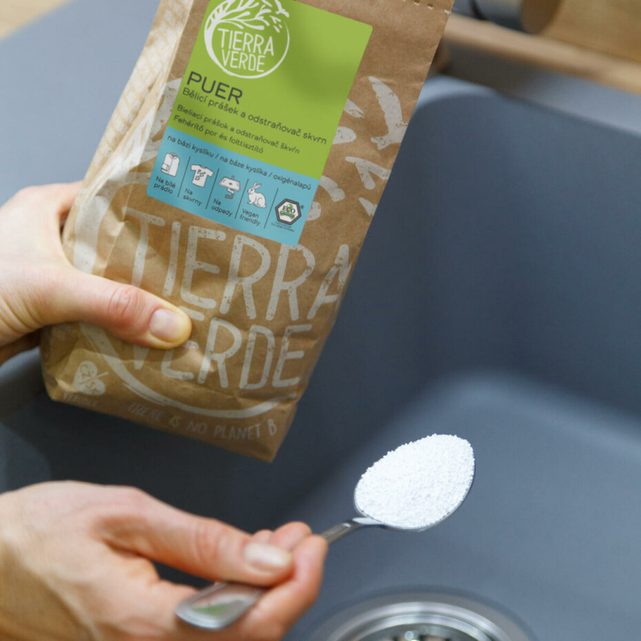 Tierra Verde Puer – bělicí prášek a odstraňovač skvrn na bázi kyslíku, 1 kg - main (1)