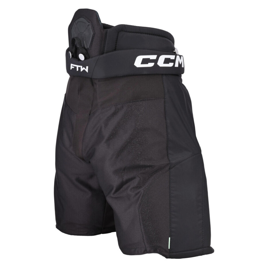 Hokejové kalhoty CCM JetSpeed FTWomen Velcro Black Junior S - main (1)