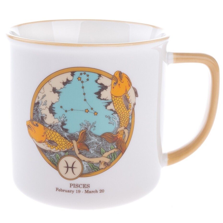 Porcelánový hrnek Zvěrokruh - Ryby, 460 ml - main (0)