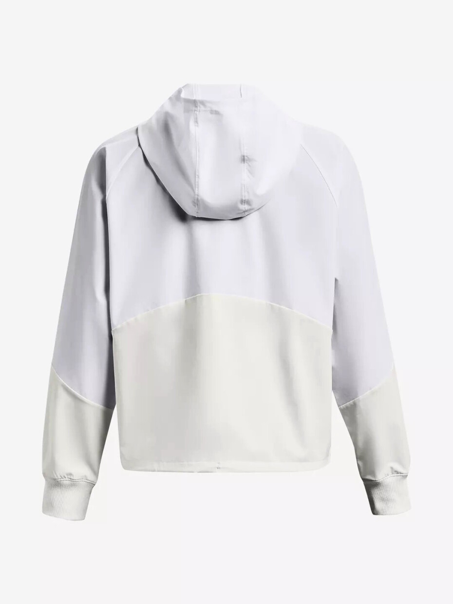 Dámská bunda Under Armour  Woven FZ Jacket-WHT M - main (1)