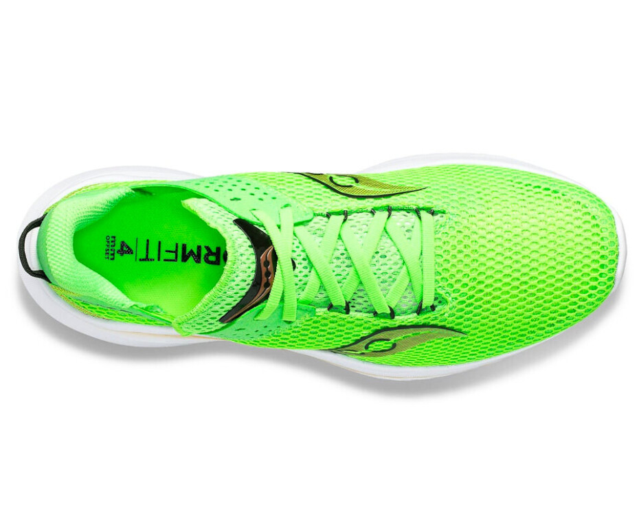 Pánská běžecká obuv Saucony  Kinvara 14 Slime/Gold  UK 7 - main (3)
