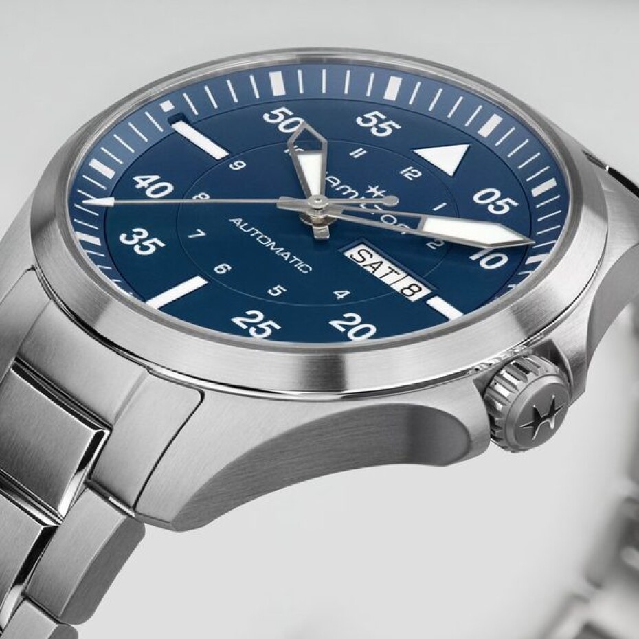 Hamilton Khaki Aviation Pilot Day Date Auto H64635140 - main (3)