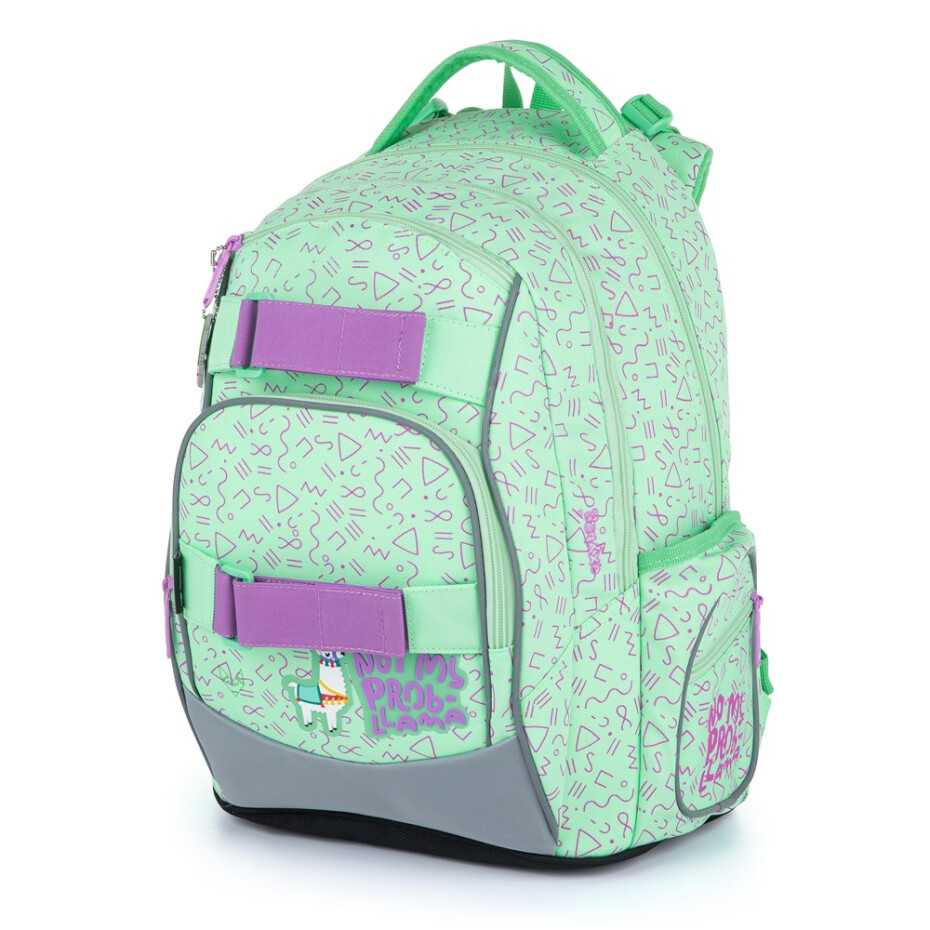 Oxybag Oxybag Školní batoh  Style Mini Lama - main (0)
