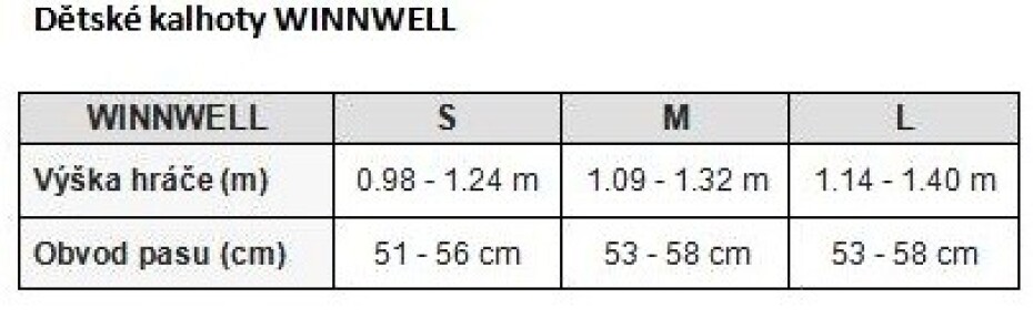 Hokejové kalhoty WinnWell  AMP500 Žák (youth) S - main (2)