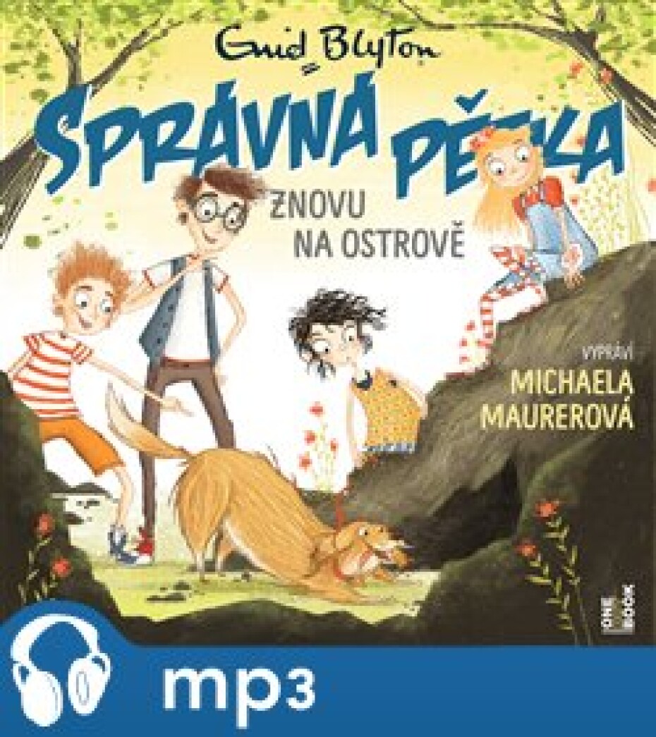 Správná pětka znovu  na ostrově, mp3 - Enid Blytonová - main (0)