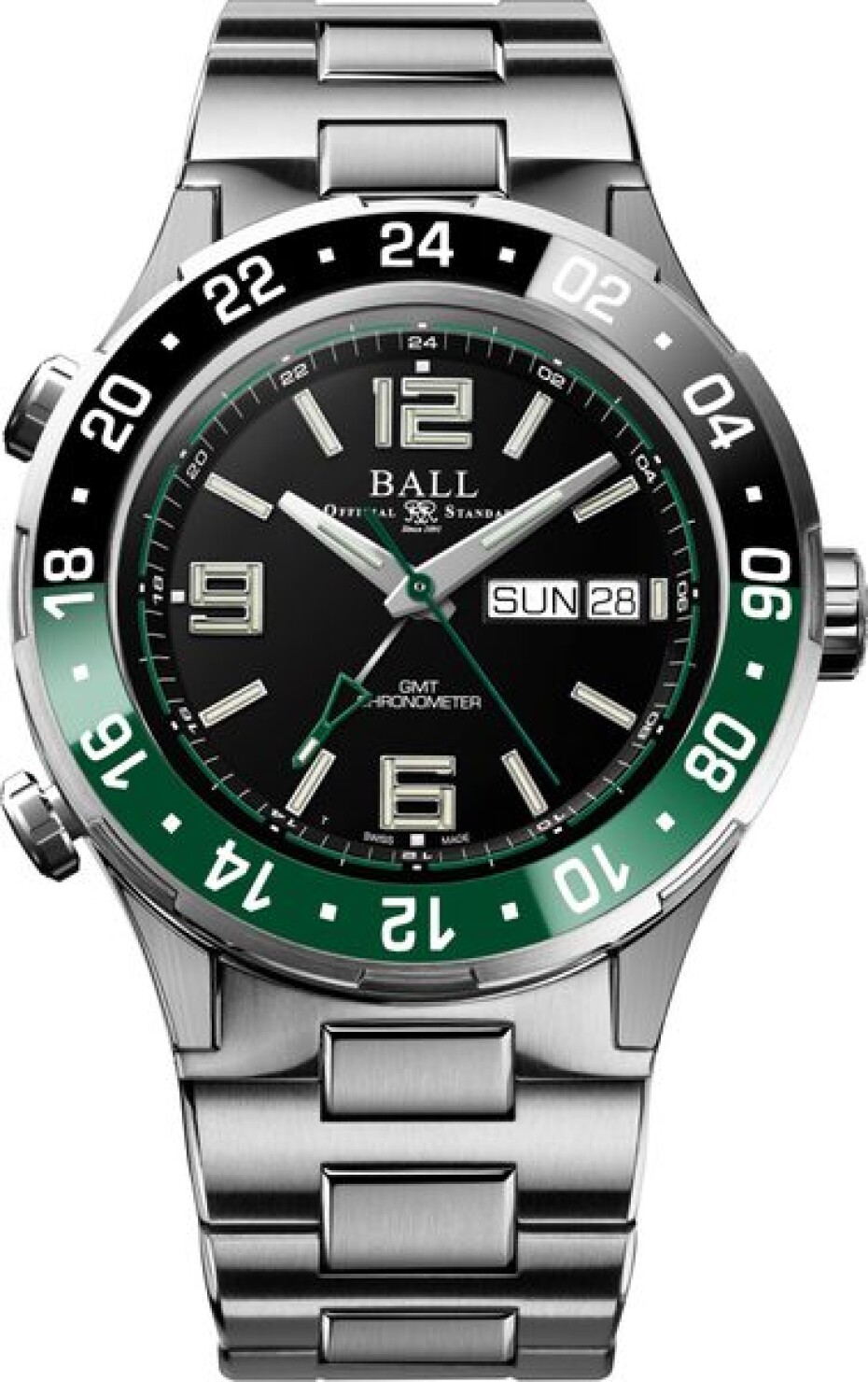 Ball Roadmaster Marine GMT COSC Limited Edition DG3000A-S2C-BK - main (0)