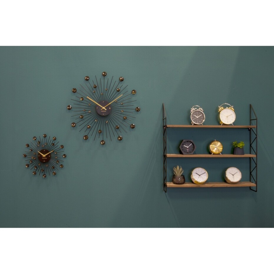 Karlsson 4859BK Designové nástěnné hodiny, 50 cm - main (1)