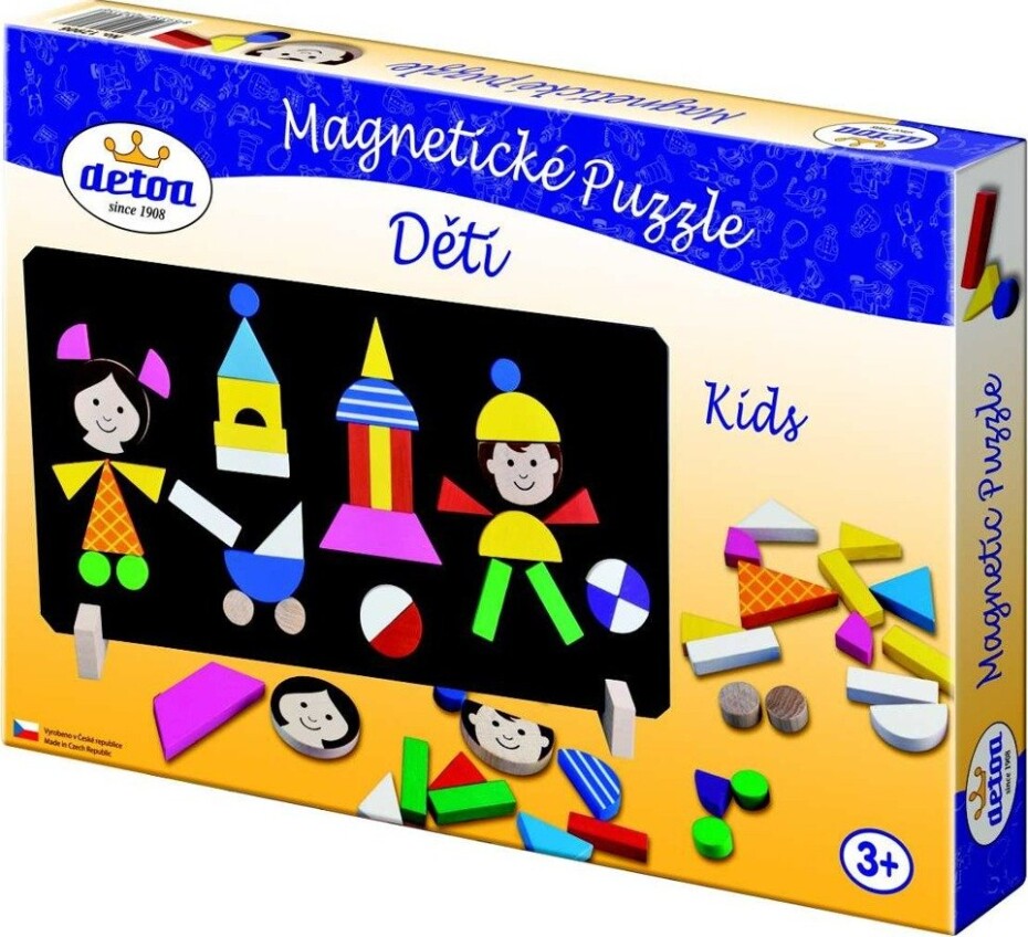 Magnetické puzzle Děti v krabici - Dickie - main (0)