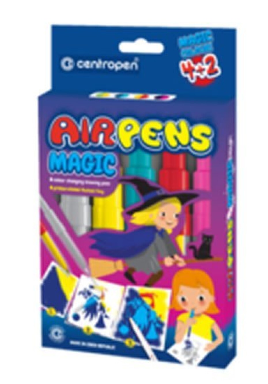 Centropen Foukací fixy AIR PENS magic 6 ks - main (0)