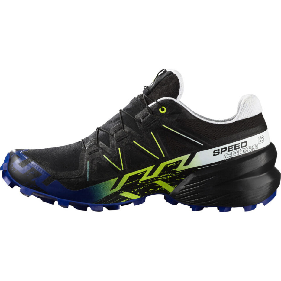 Pánská běžecká obuv Salomon Speedcross 6 Gtx Black/Surf The Web/Safety Yellow  UK 9,5 - main (1)