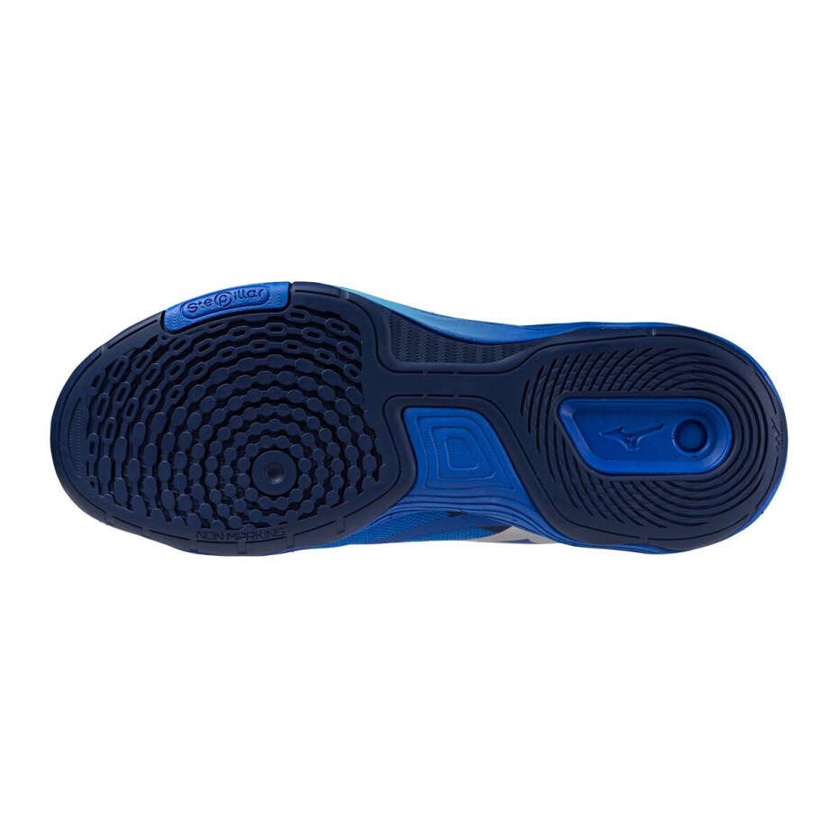 Pánská sálová obuv Mizuno  Wave Medal Neo Mugen Blue/White/River Blue  EUR 42,5 - main (1)