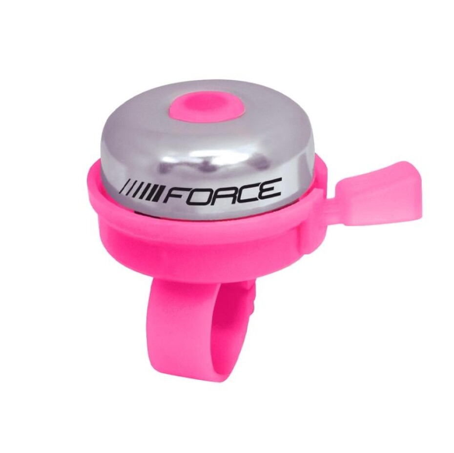 Force Zvonek KLASIK Fe/plast 22.2mm, růžový - main (0)