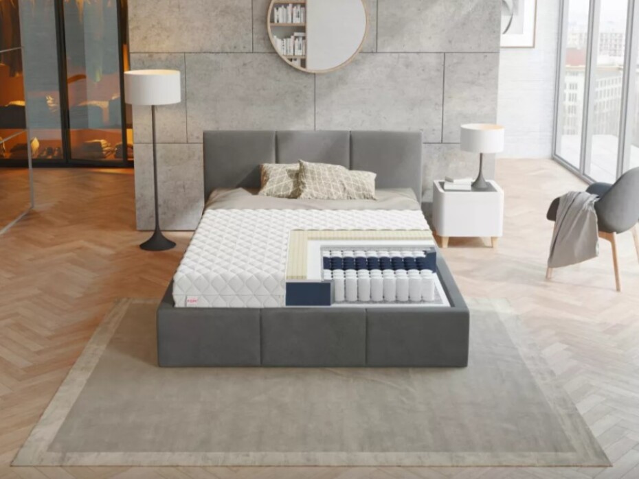 FDM Taštičková matrace BOLONIA Jersey | 140 x 200 cm - main (3)