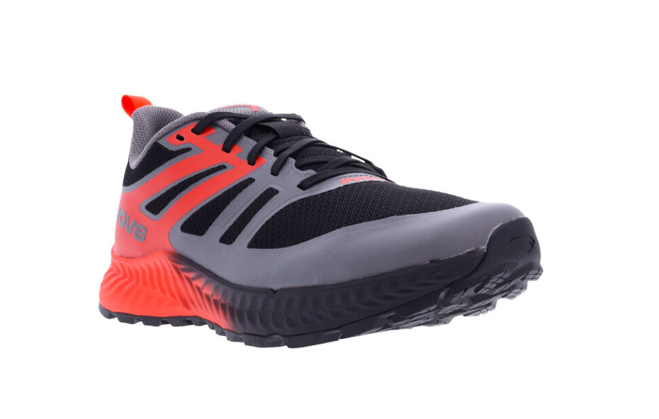 Pánská běžecká obuv Inov-8 Trailfly  M (Wide) Black/Fiery Red/Dark Grey  UK 7,5 - main (2)