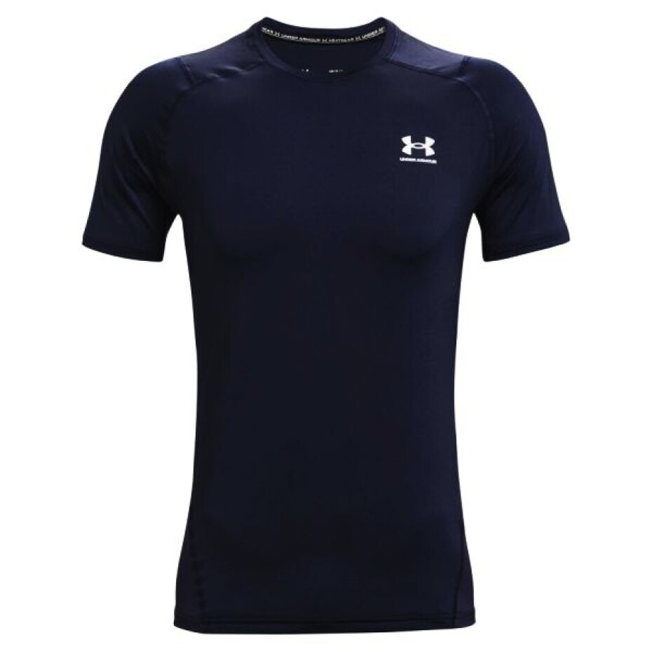 Pánské tričko Under Armour  HG Armour Fitted SS-NVY M - main (0)