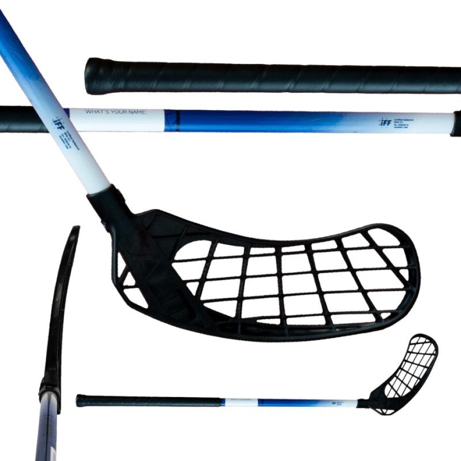 Salming Quest2 Mid Lite 35 Blue/White dětská florbalka - main (0)