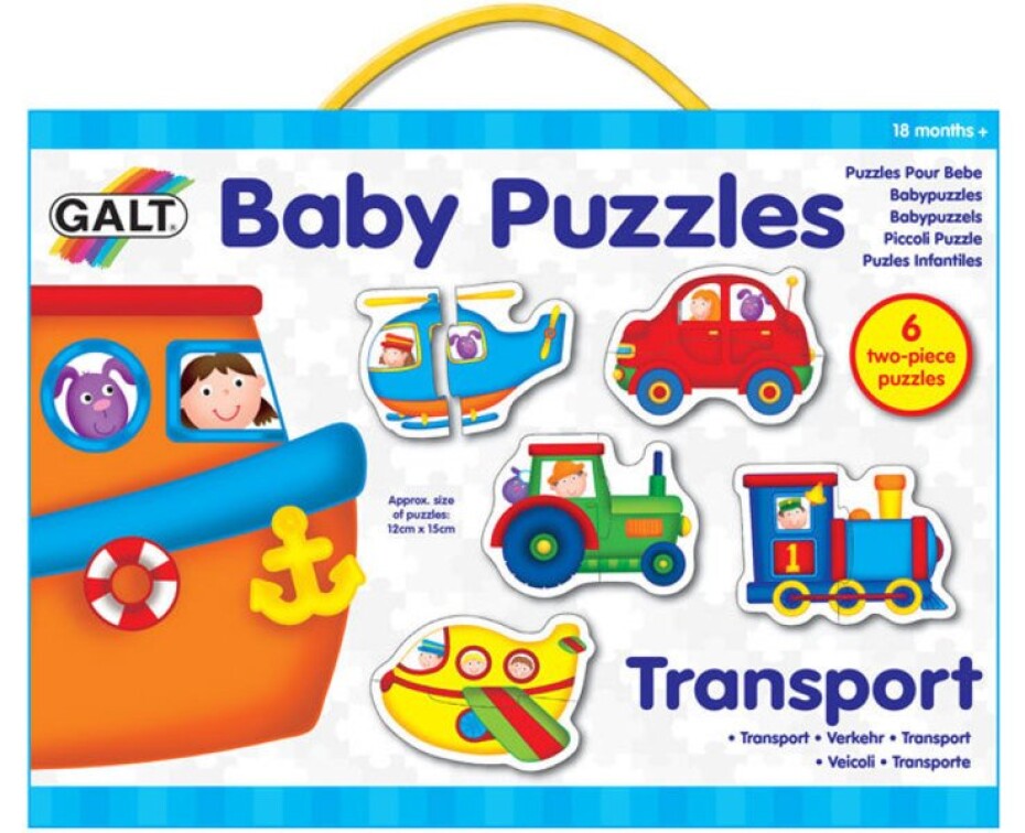 Galt Puzzle pro nejmenší – dopravní prostředky 2. - main (0)