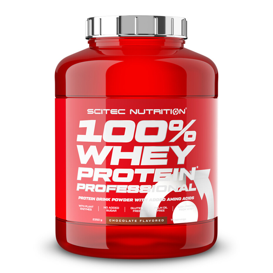 Scitec Nutrition 100% Whey Protein Professional 2350 g vanilka - lesní směs - main (0)