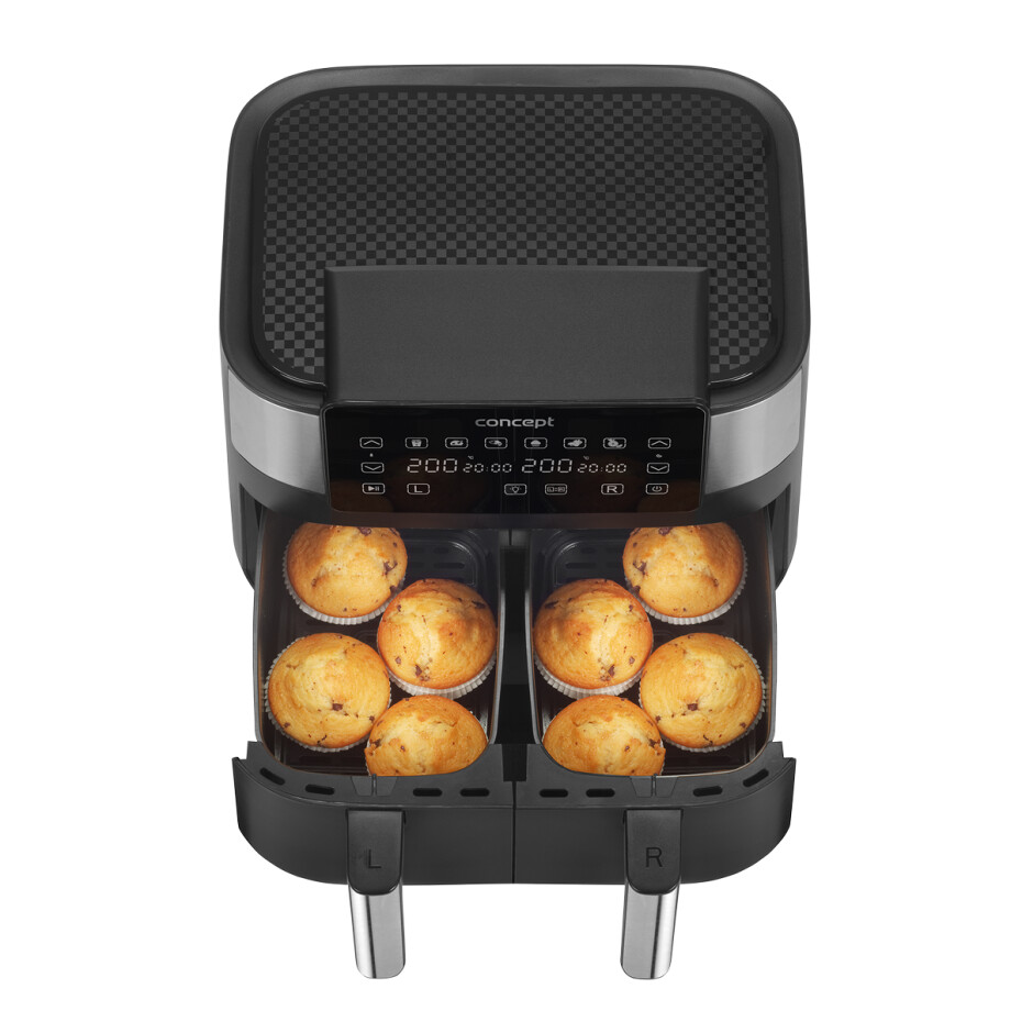 Concept FR8000 horkovzdušná fritéza DOUBLE, 8 l - main (8)