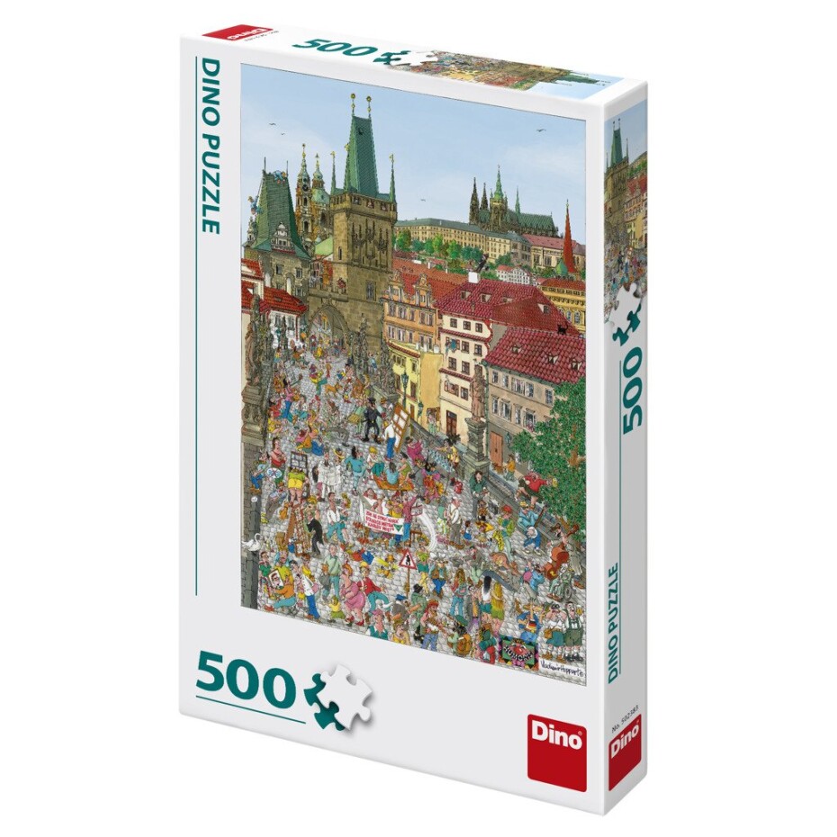 Puzzle Mostecká věž 500 dílků - Deltim - main (0)