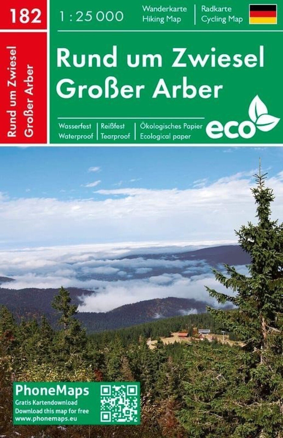 PMG 182 Rund um Zwiesel Großer Arber 1:25 000 - main (0)