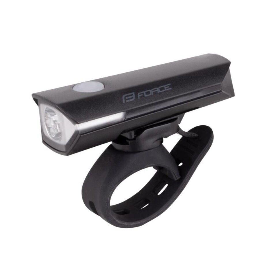 Force Světlo přední FLUX 200LM USB, černé - main (0)
