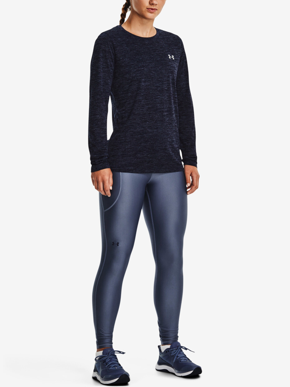 Under Armour Tech Crew Twist LS Midnight Navy/Cadet - main (1)