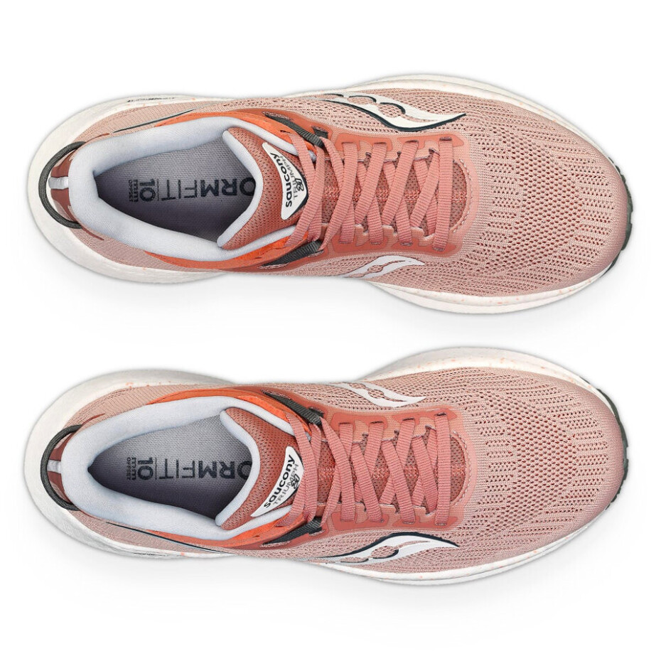 Dámská běžecká obuv Saucony  Triumph 21 Lotus/Bough  UK 4 - main (3)