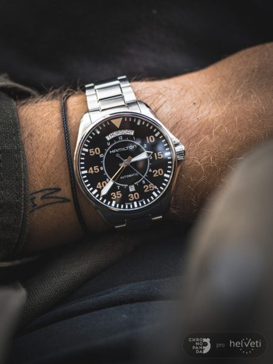 Hamilton Khaki Aviation Pilot Day Date Auto H64615135 - main (13)